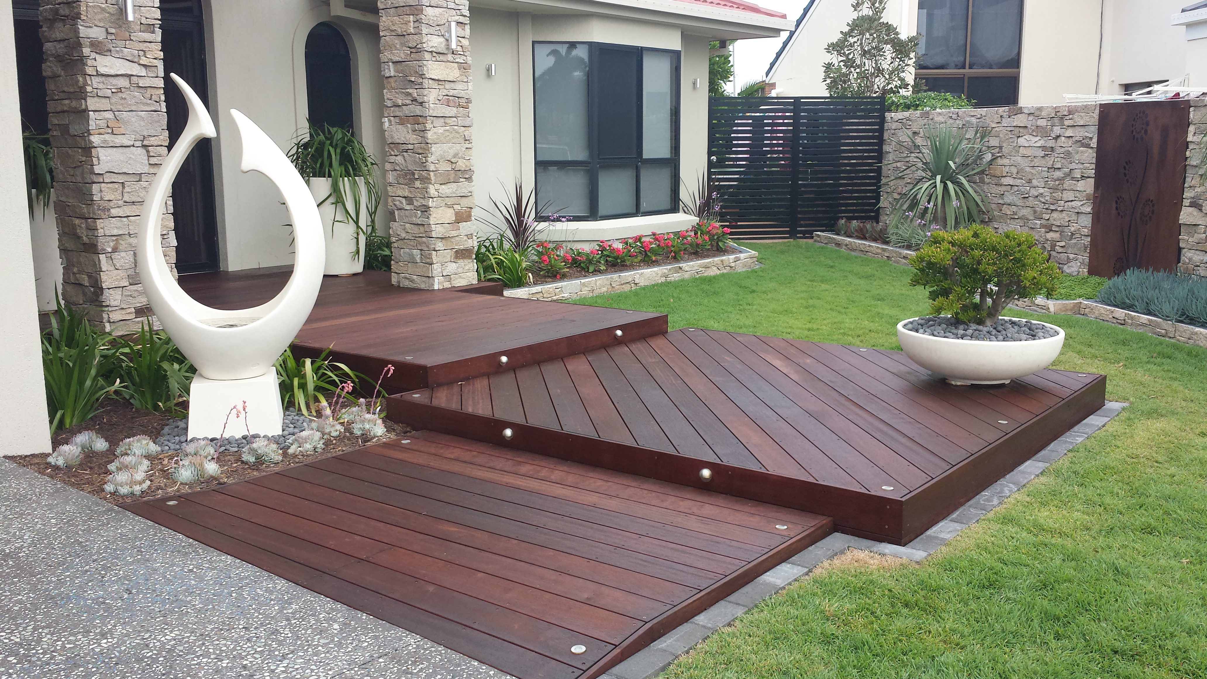 Merbau hardwood timber