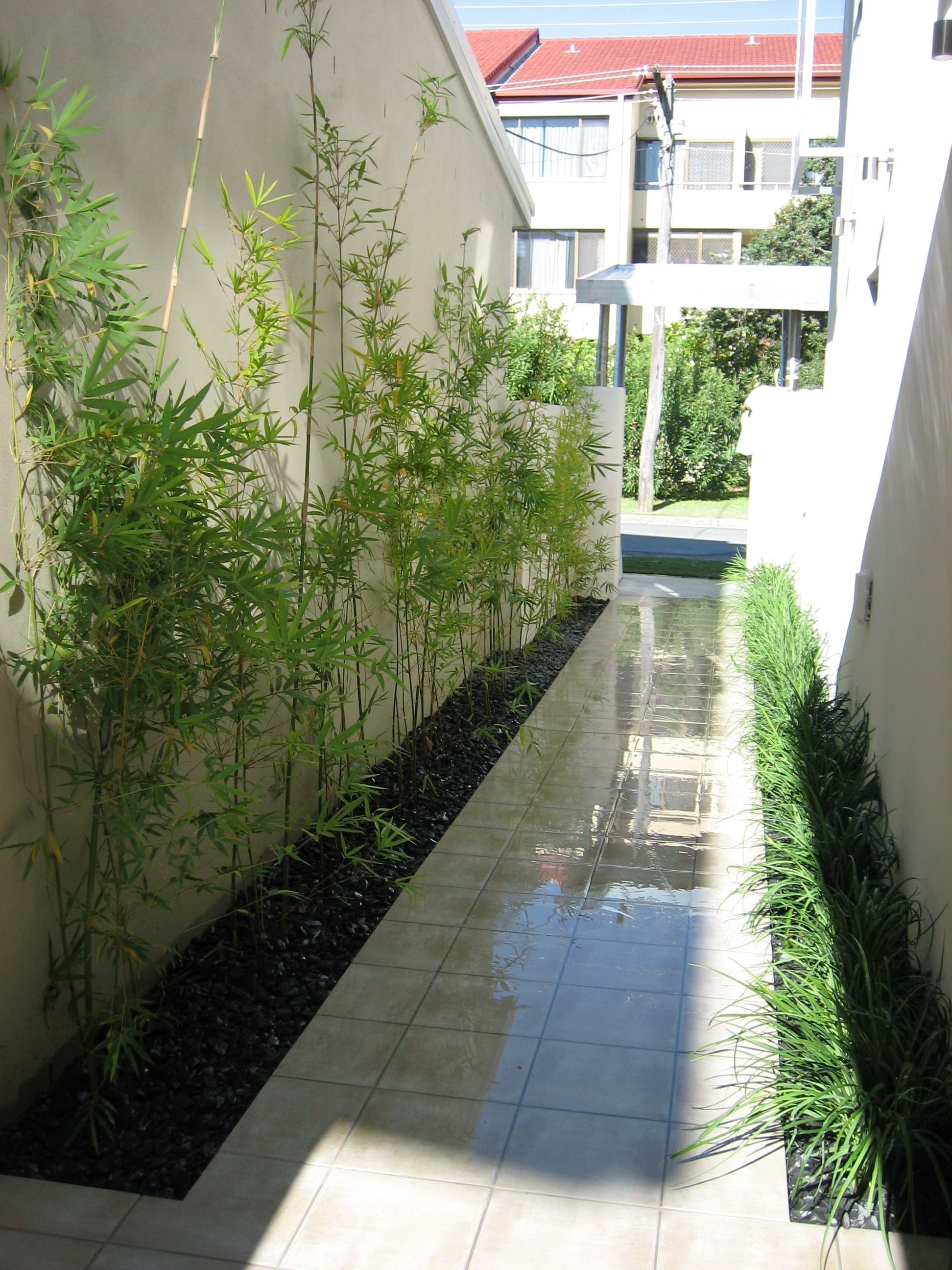 Ceramic tiles & bamboo